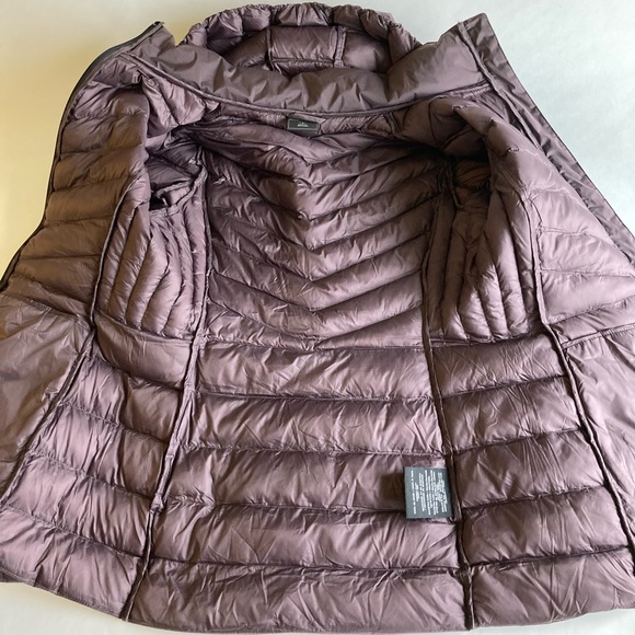 New 32 Degrees Dark Purple Polyester Hooded Puffer Jacket size S - Picture 10 of 13